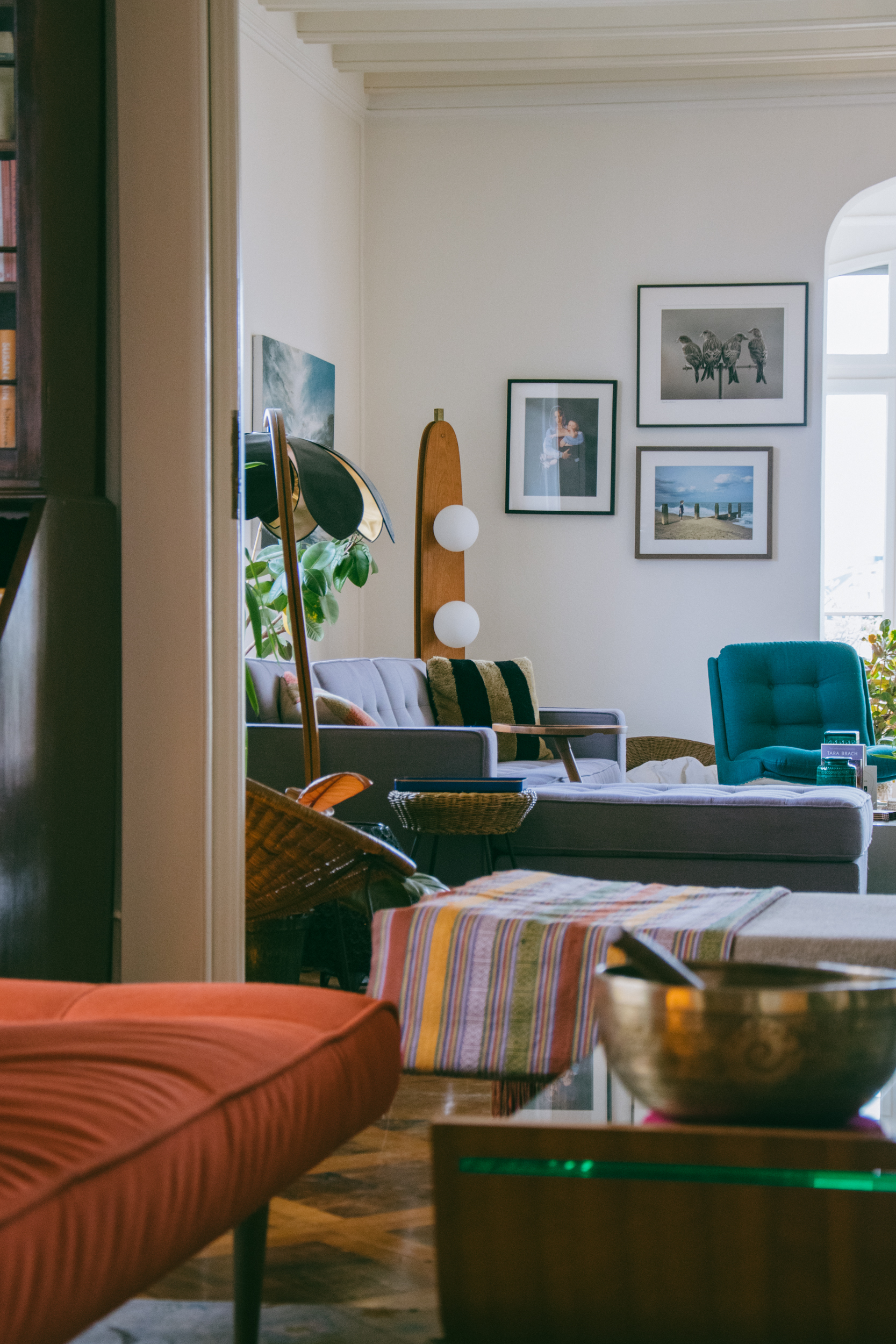 Another view from Anne's living room, the heart of Le Trente, where she hosts her salons