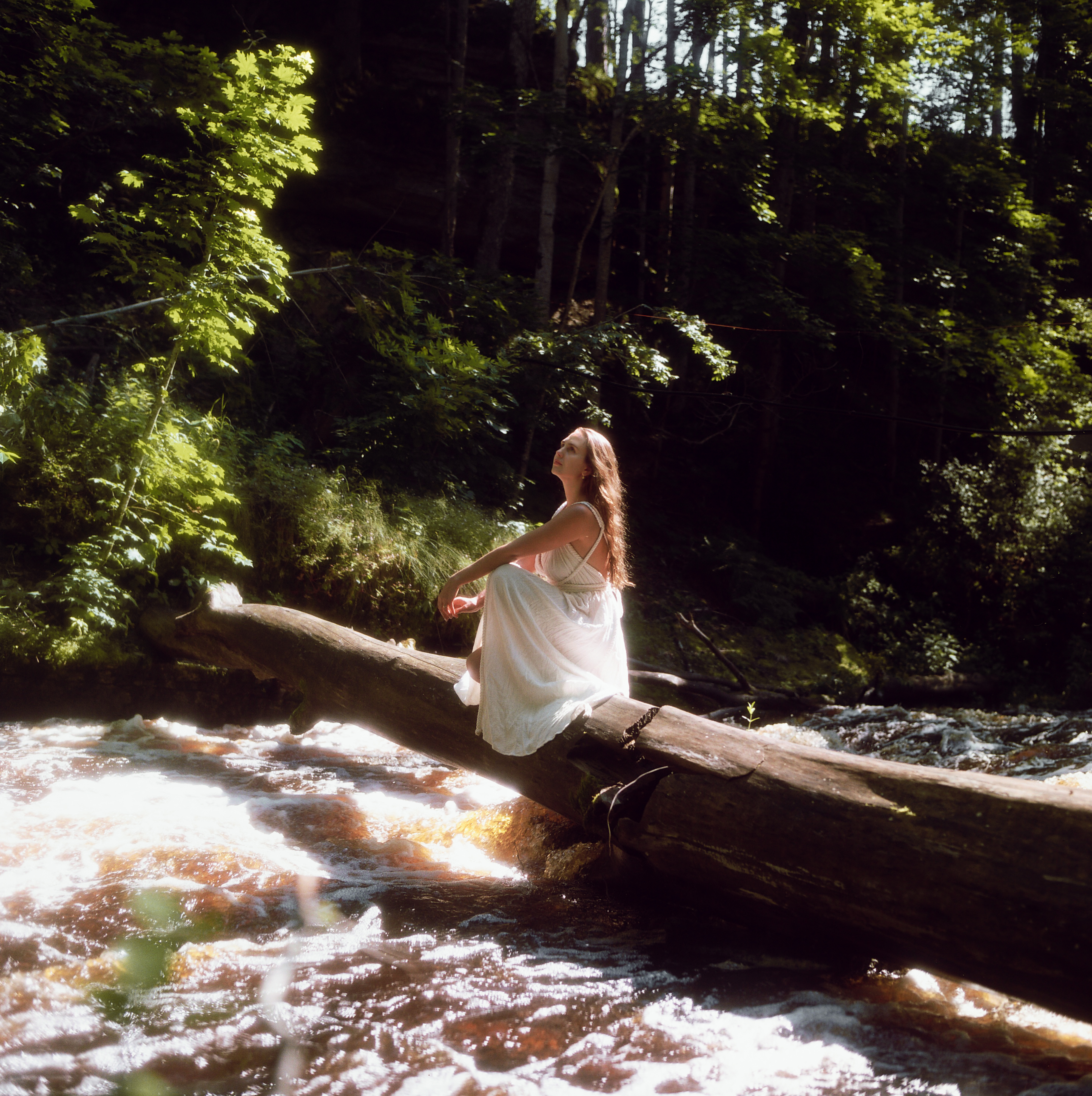 Julia Astok photographed by a friend 