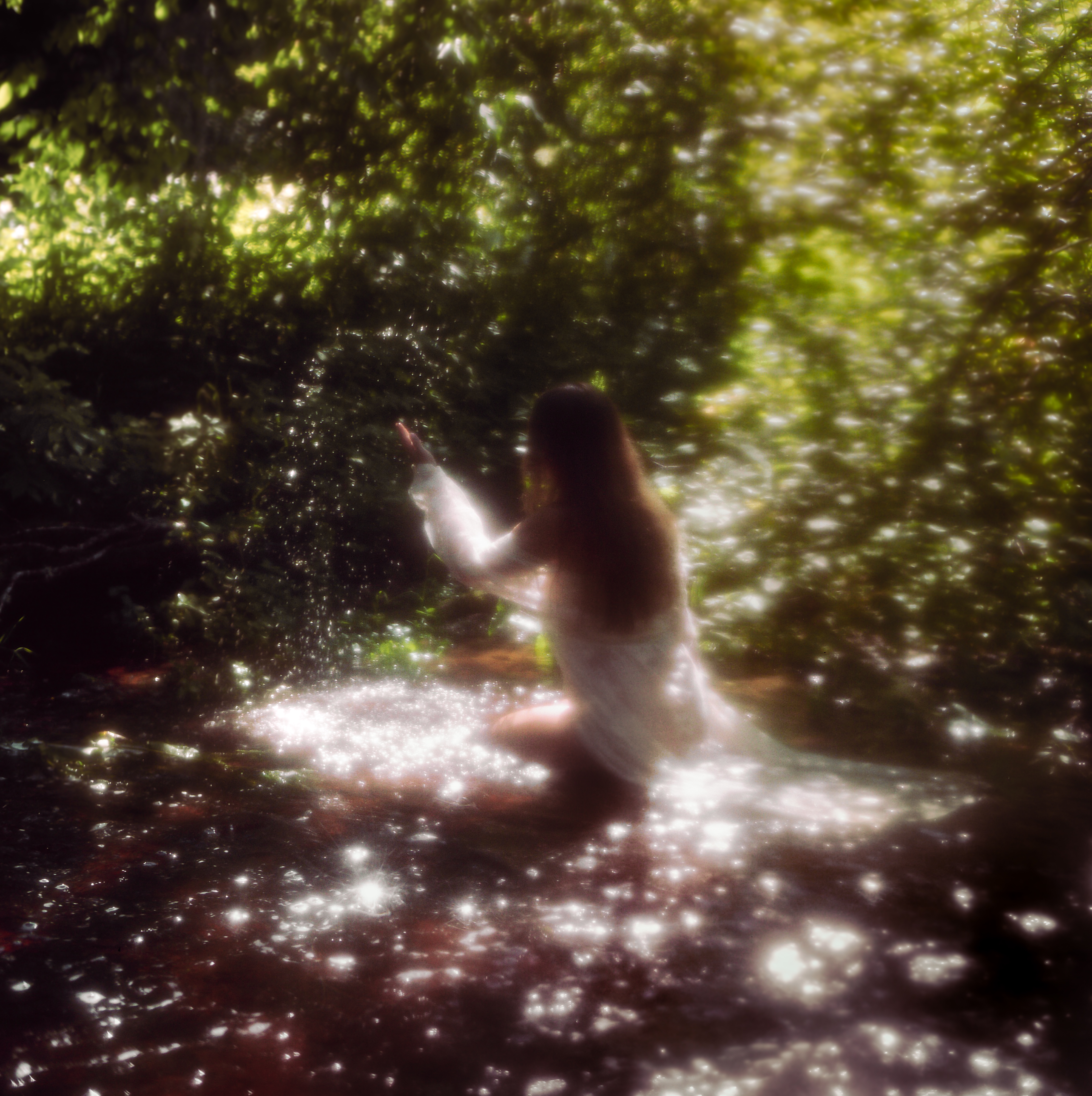 Julia Astok photographed in nature by a friend 