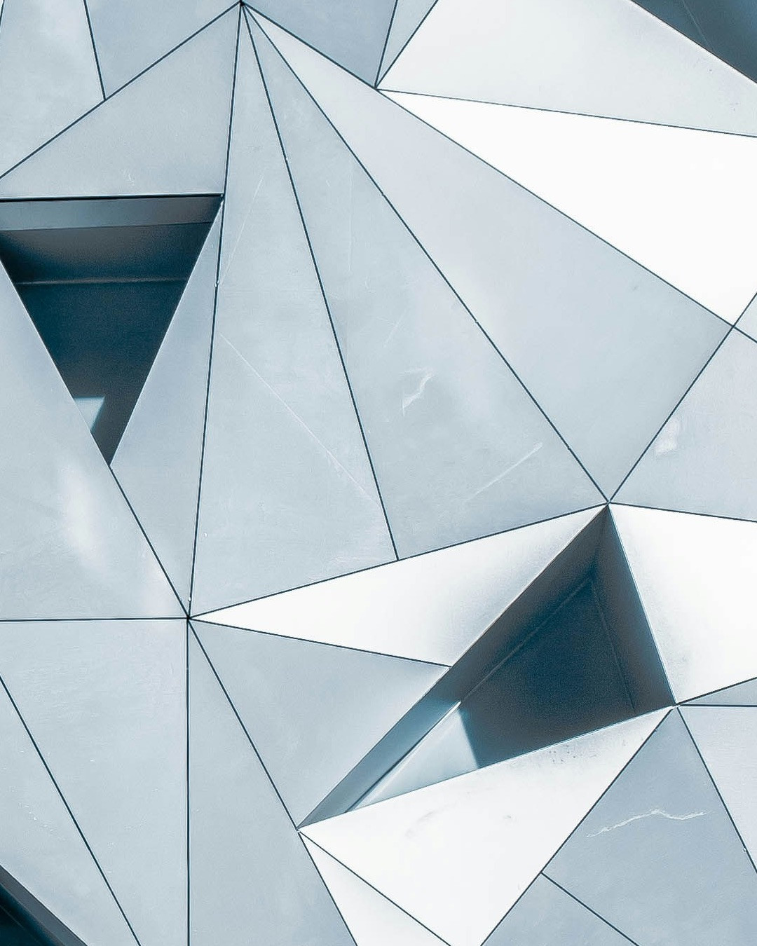 A geometric facade