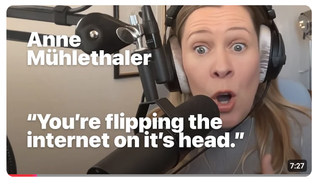 Anne Mühlethaler on the podcast How I Sublime with host Alex Dobrenko