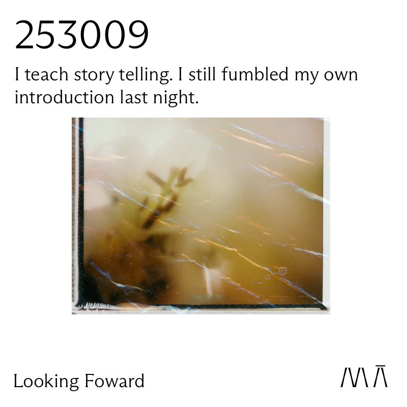The Metta View audio version - card from the episode titled 'I teach storytelling...'