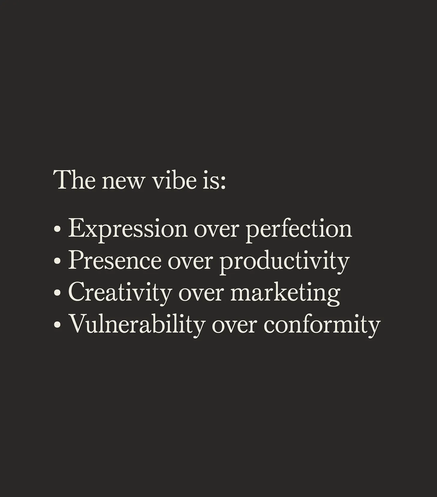 A quote from Being and artist in the age of algorithms by James McRae